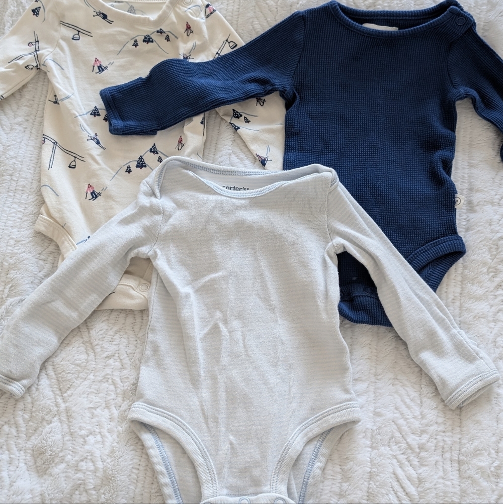 Baby Bundle Carter’s Onesie - Food & Winter Theme (Set of 5)